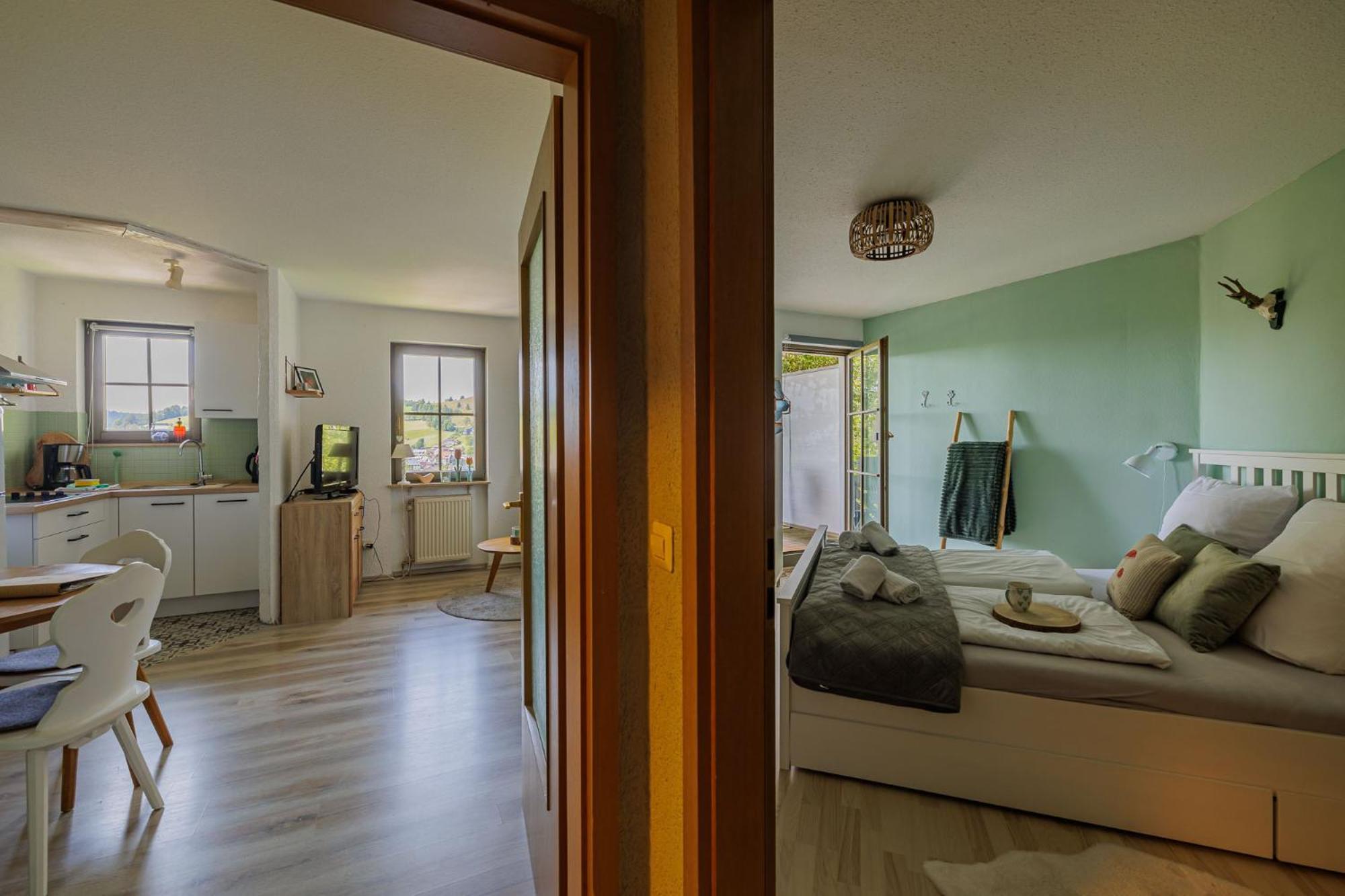 Herzgruen Direkt An Traumhaften Wanderwegen Balkon Mit Toller Aussicht Sauna Im Haus Tiefgarage E-Ladestation ทอดด์เนาแบร์ก ภายนอก รูปภาพ